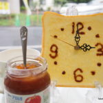 食品サンプル　トースト時計