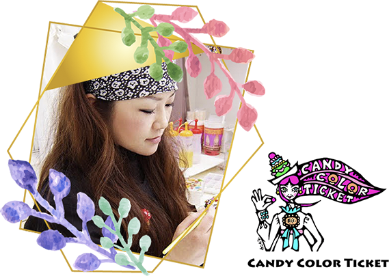 CANDY COLOR TICKET