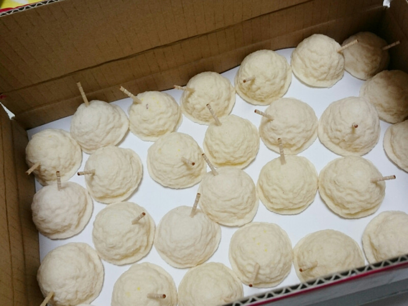 食品サンプル　たこ焼き