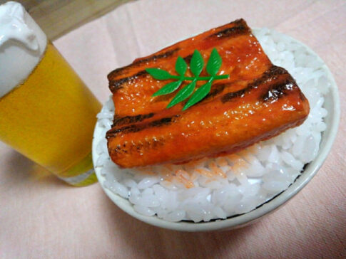食品サンプル　鰻蒲焼