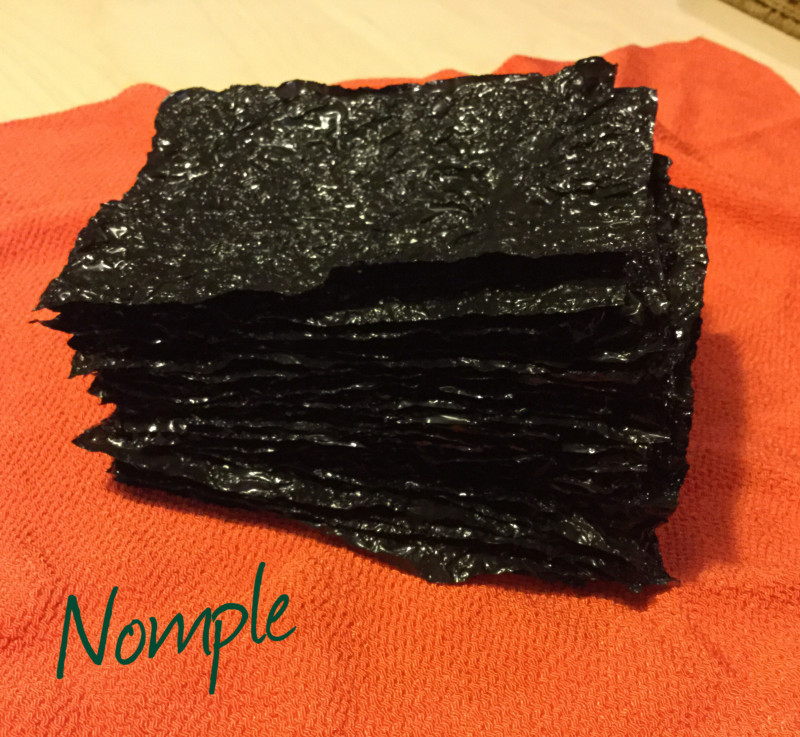 食品サンプル　海苔