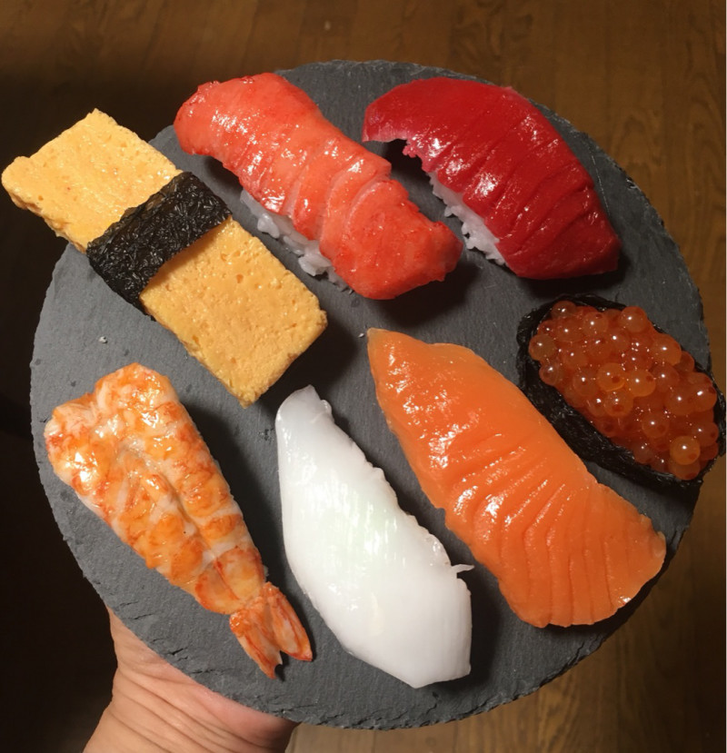 食品サンプル 握り寿司
