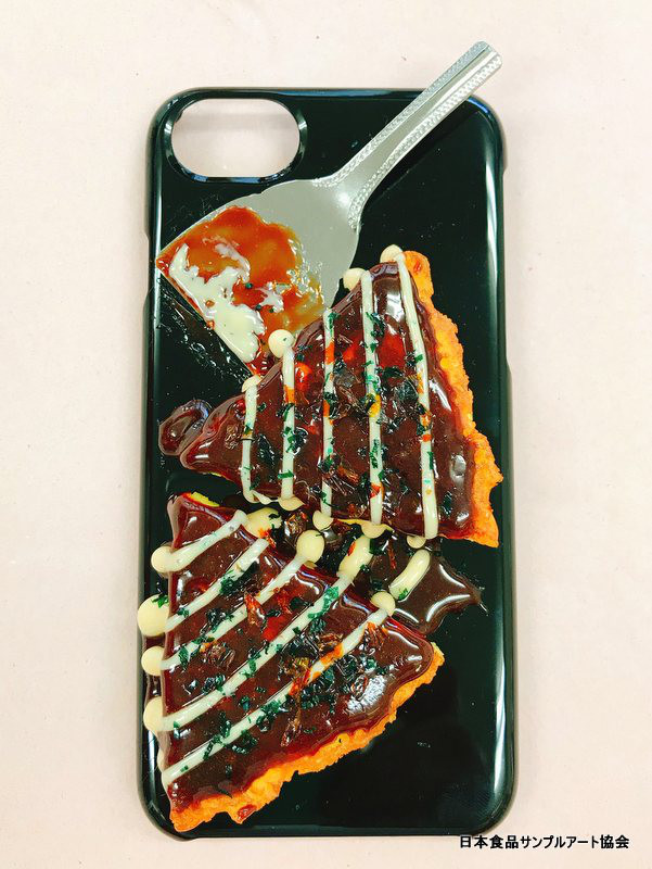 食品サンプル　お好み焼き