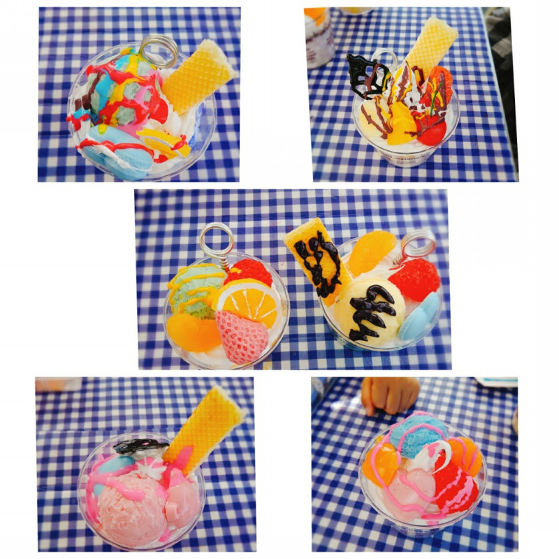 食品サンプル カップデザート