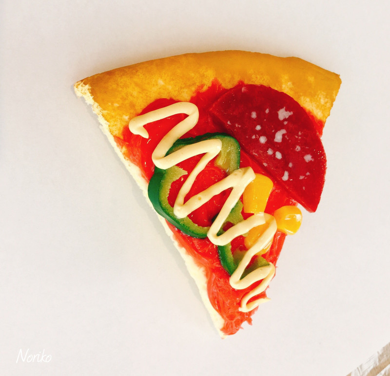 食品サンプル　ピザ