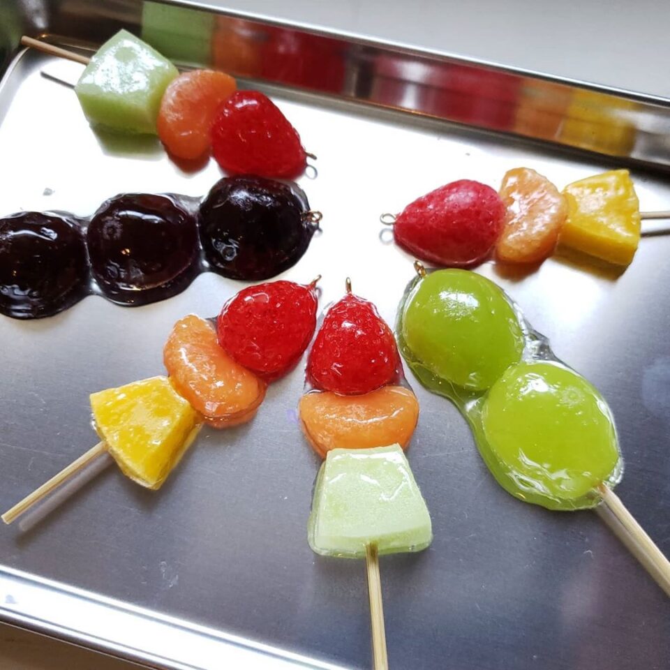 食品サンプル フルーツ飴 食品サンプル教室の日本食品サンプルアート協会