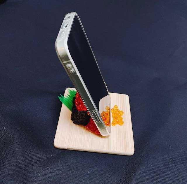 食品サンプル　スマホスタンド