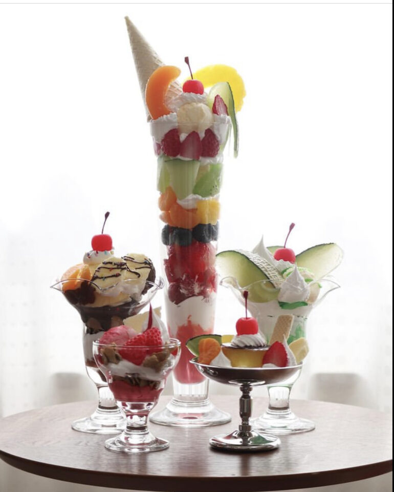 食品サンプル パフェ