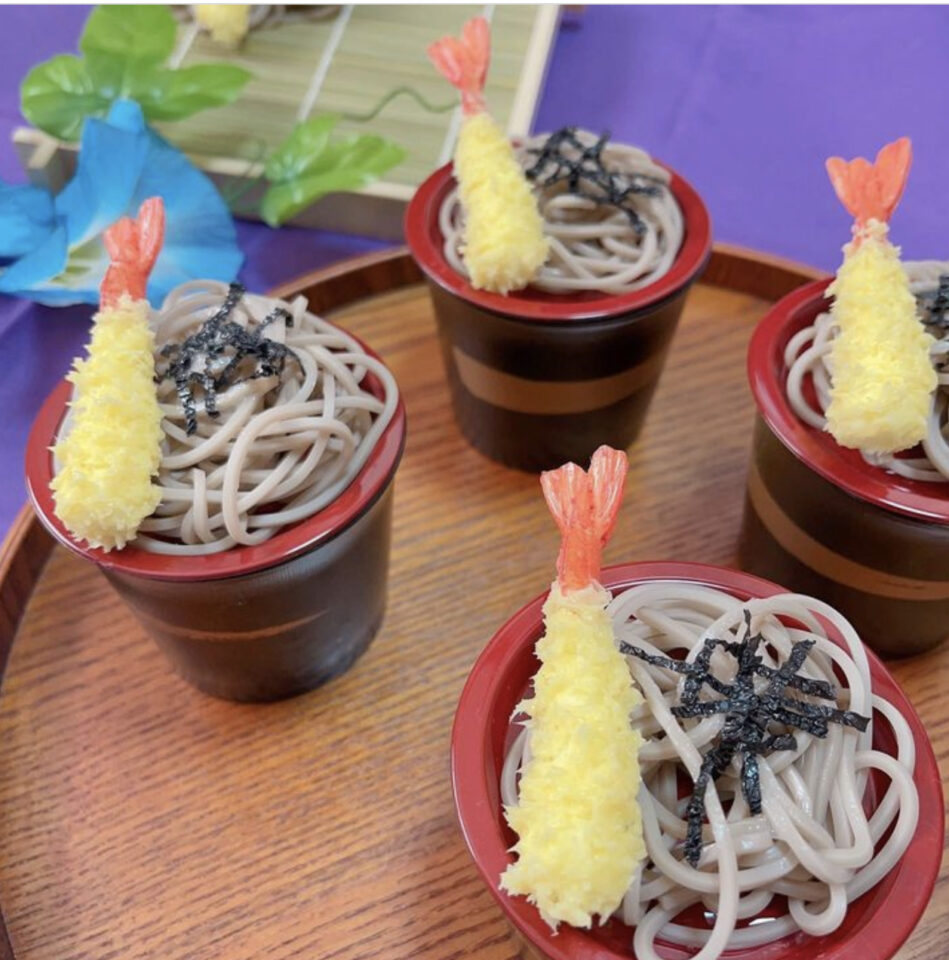 食品サンプル　そば