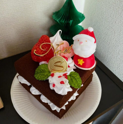 食品サンプル　クリスマスケーキ