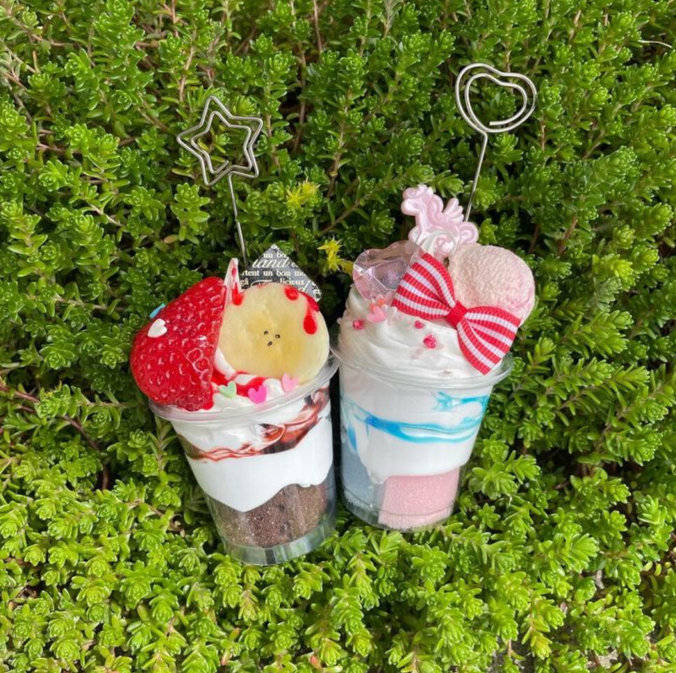 食品サンプル　ミニパフェ