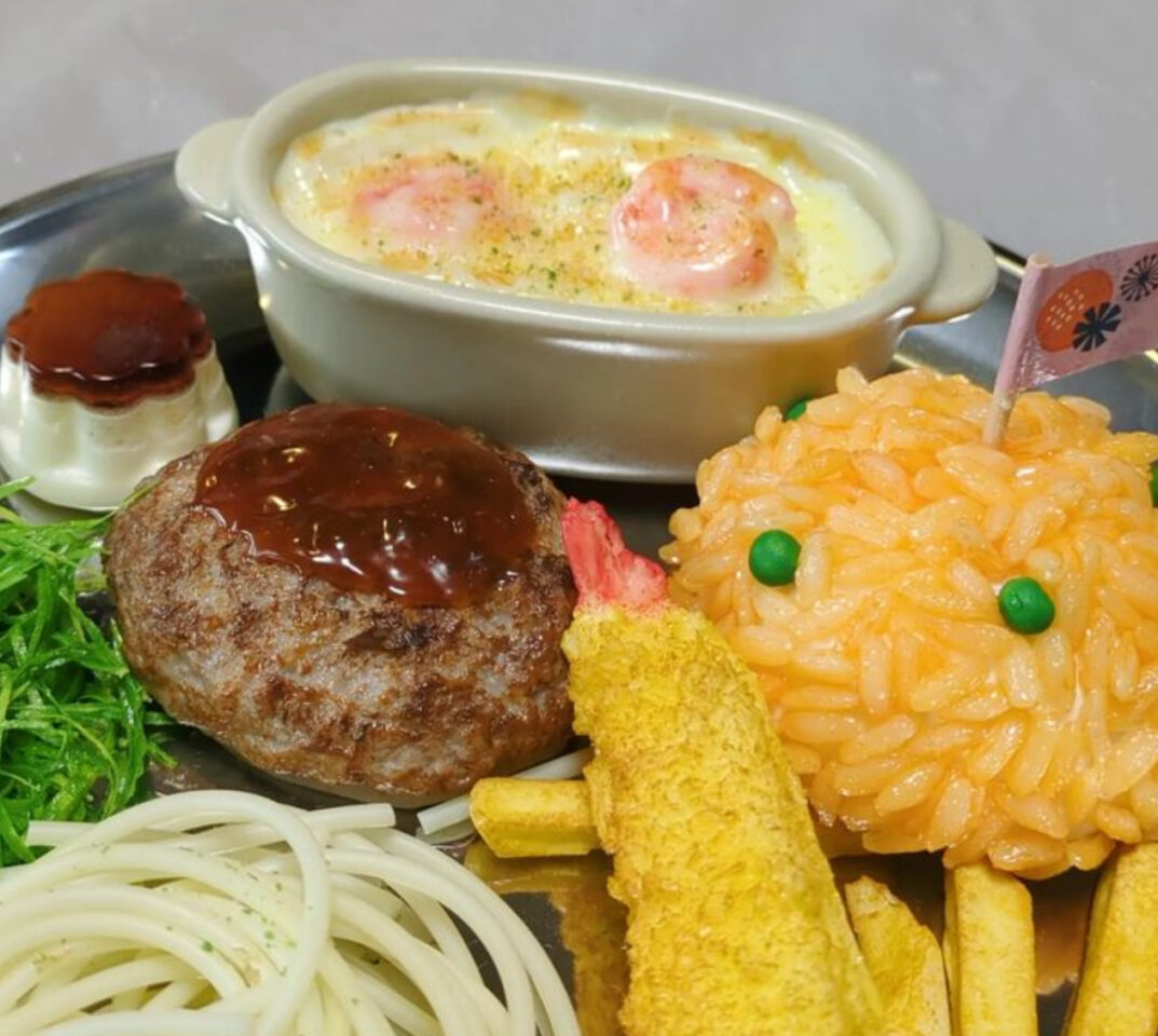 食品サンプル　お子様プレート