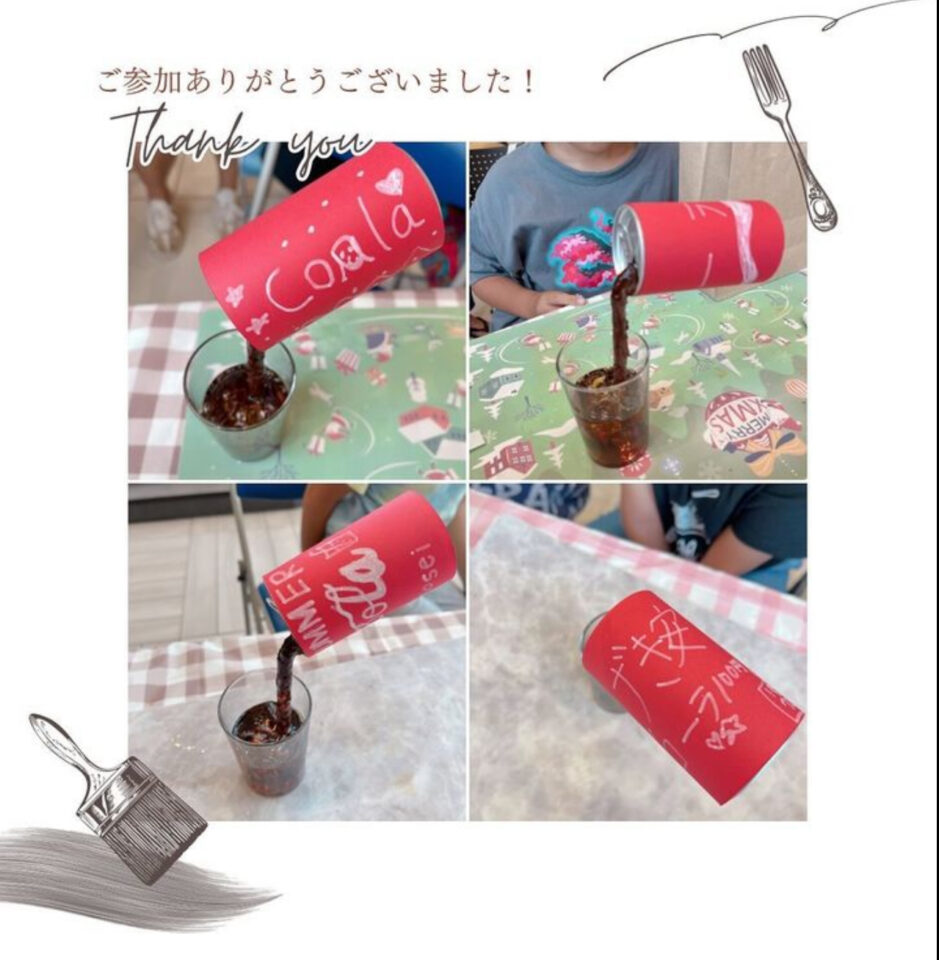 食品サンプル　コーラ