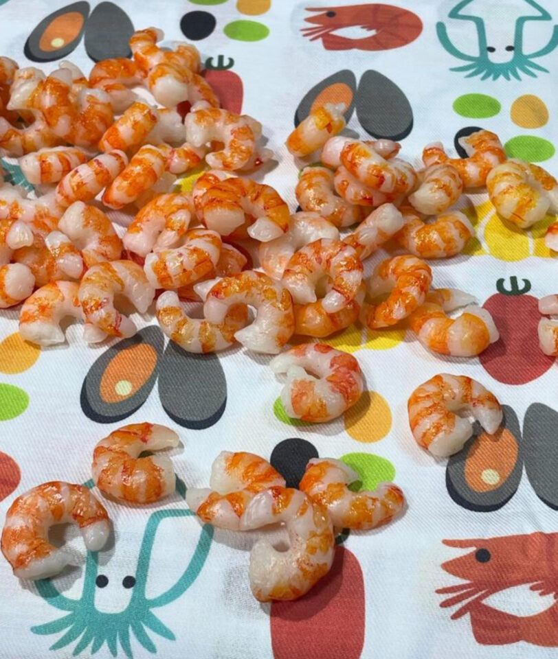 食品サンプル　エビ