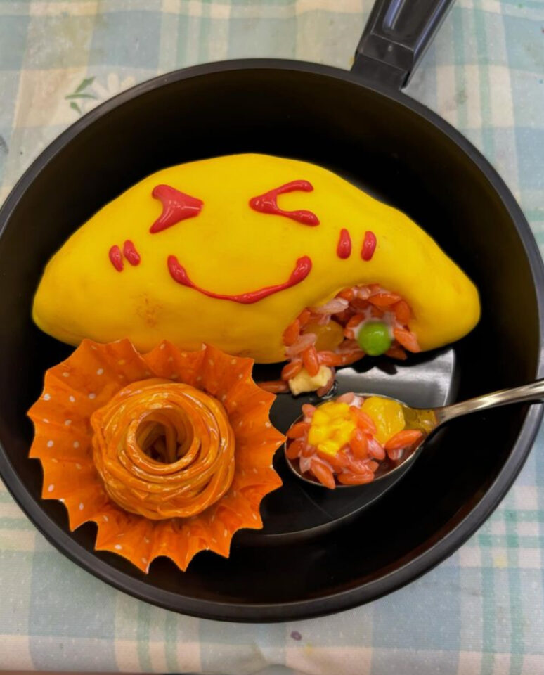 食品サンプル　オムライス