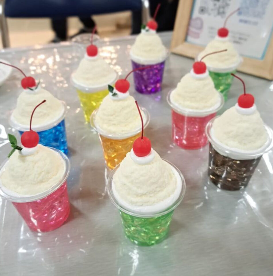 食品サンプル　フロート