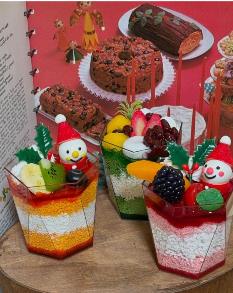 食品サンプル　クリスマスケーキ