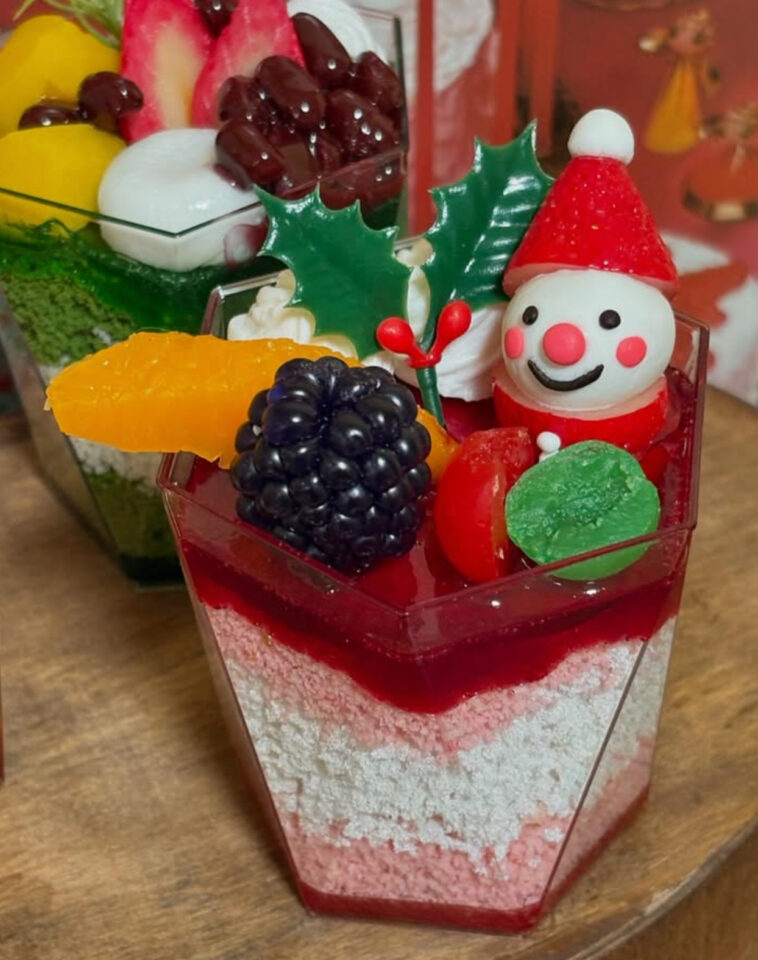 食品サンプル　クリスマスケーキ