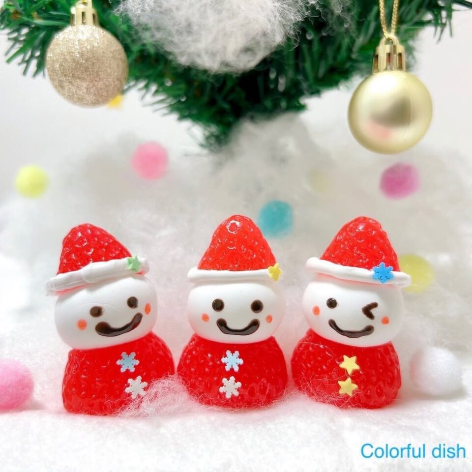 食品サンプル　サンタ