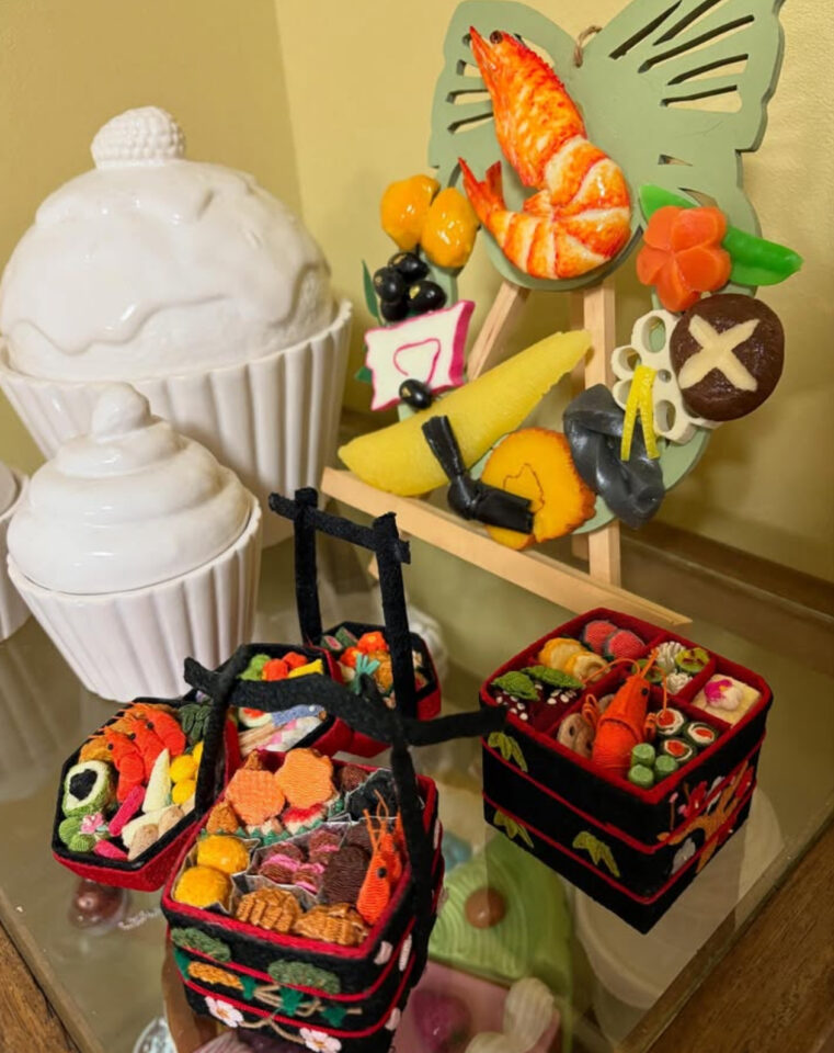 食品サンプル　おせち