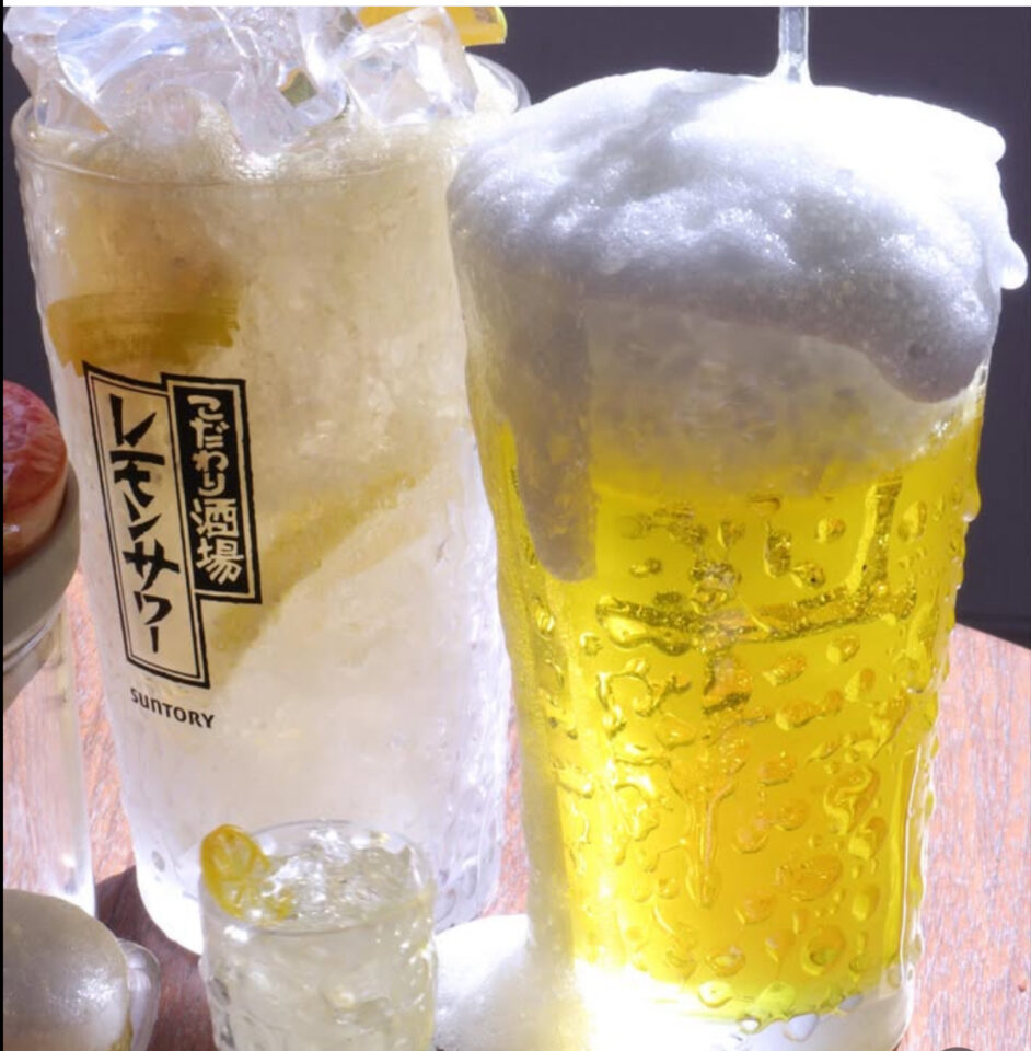 食品サンプル レモンサワー