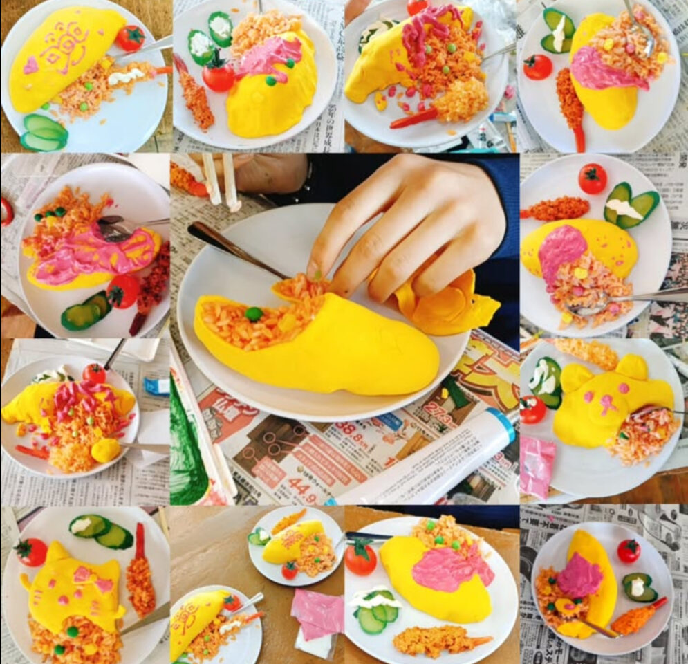 食品サンプル　オムライス