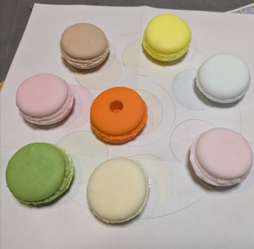食品サンプル　マカロン