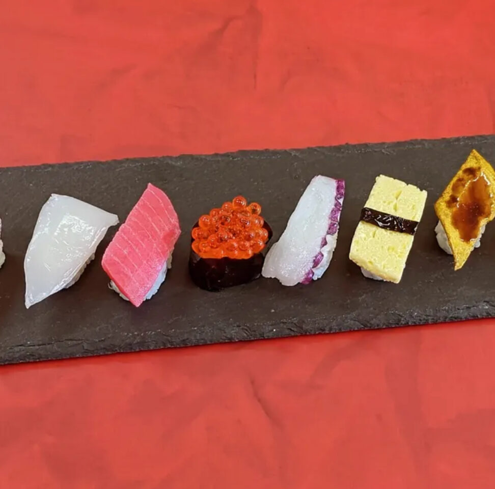 食品サンプル　お寿司