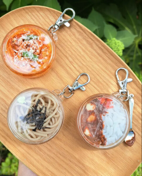 食品サンプル　キーホルダー