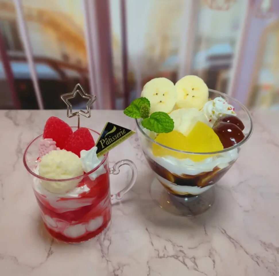 食品サンプル　パフェ