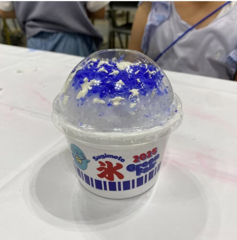 食品サンプル　かき氷