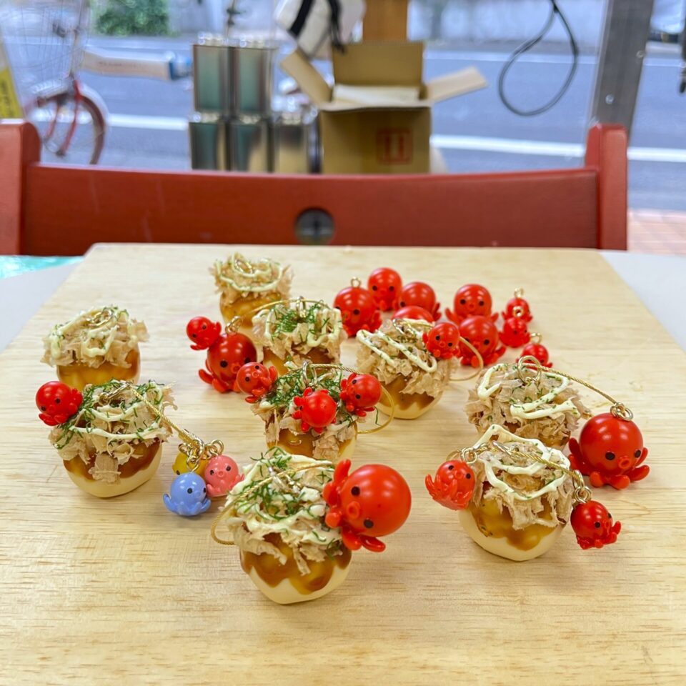 食品サンプル たこ焼き