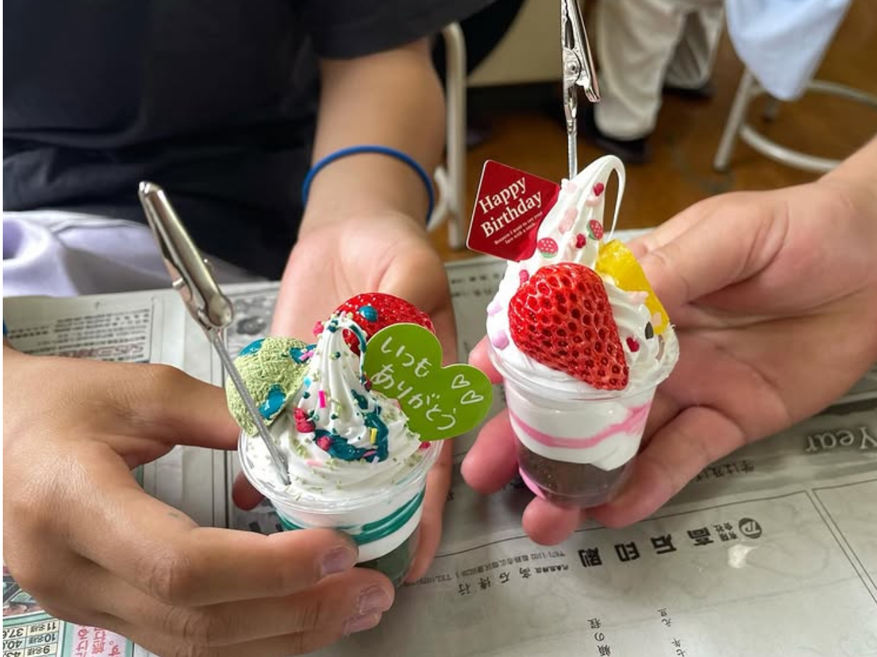 食品サンプル　パフェ