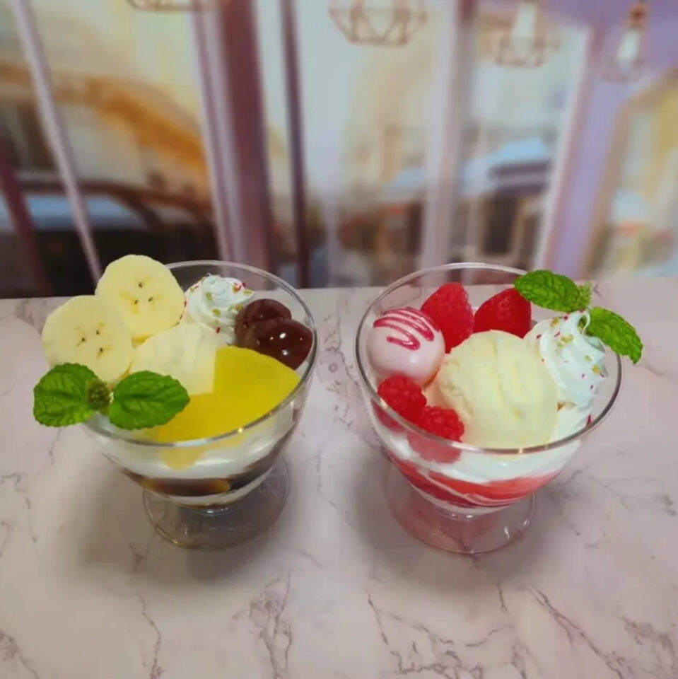 食品サンプル パフェ
