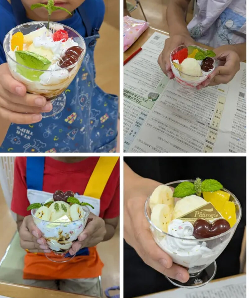 食品サンプル パフェ