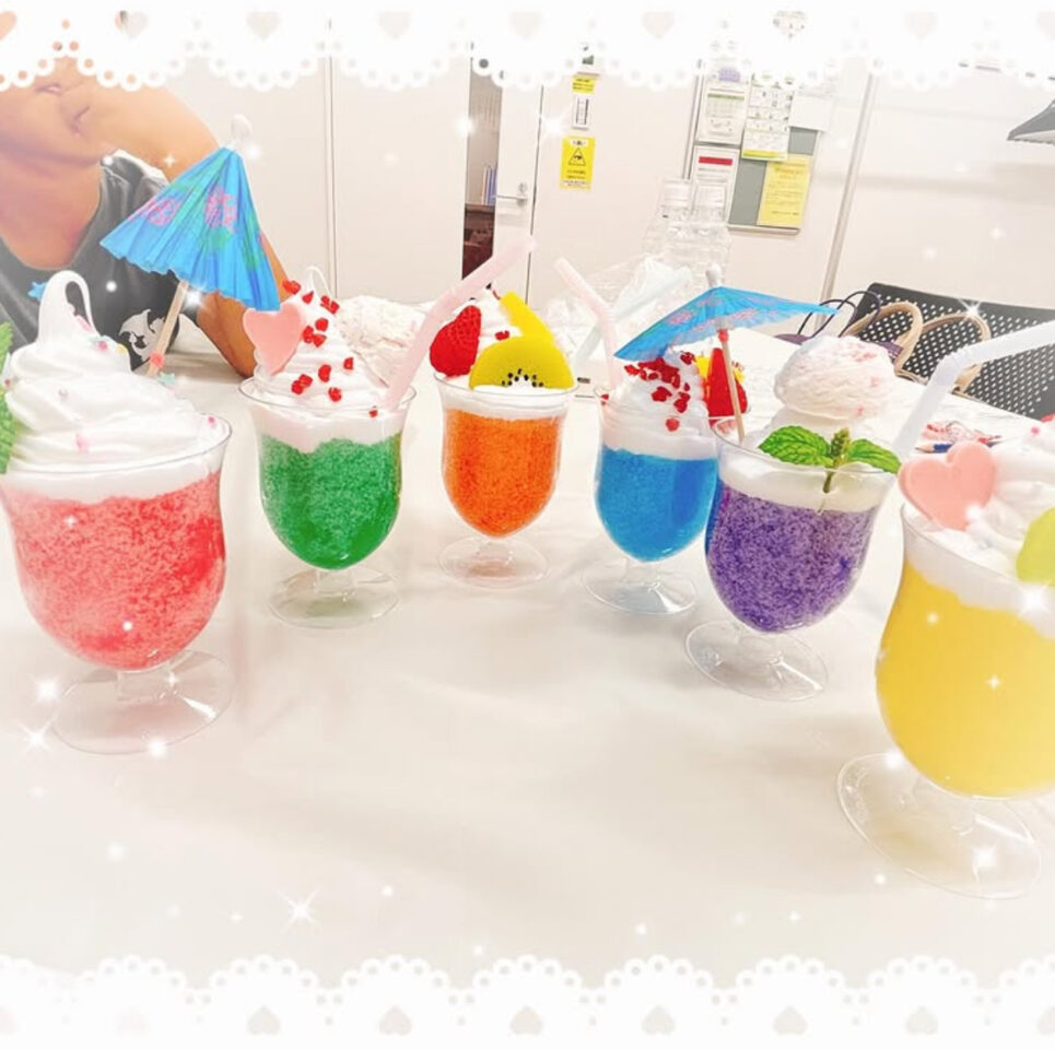 食品サンプル　フロート