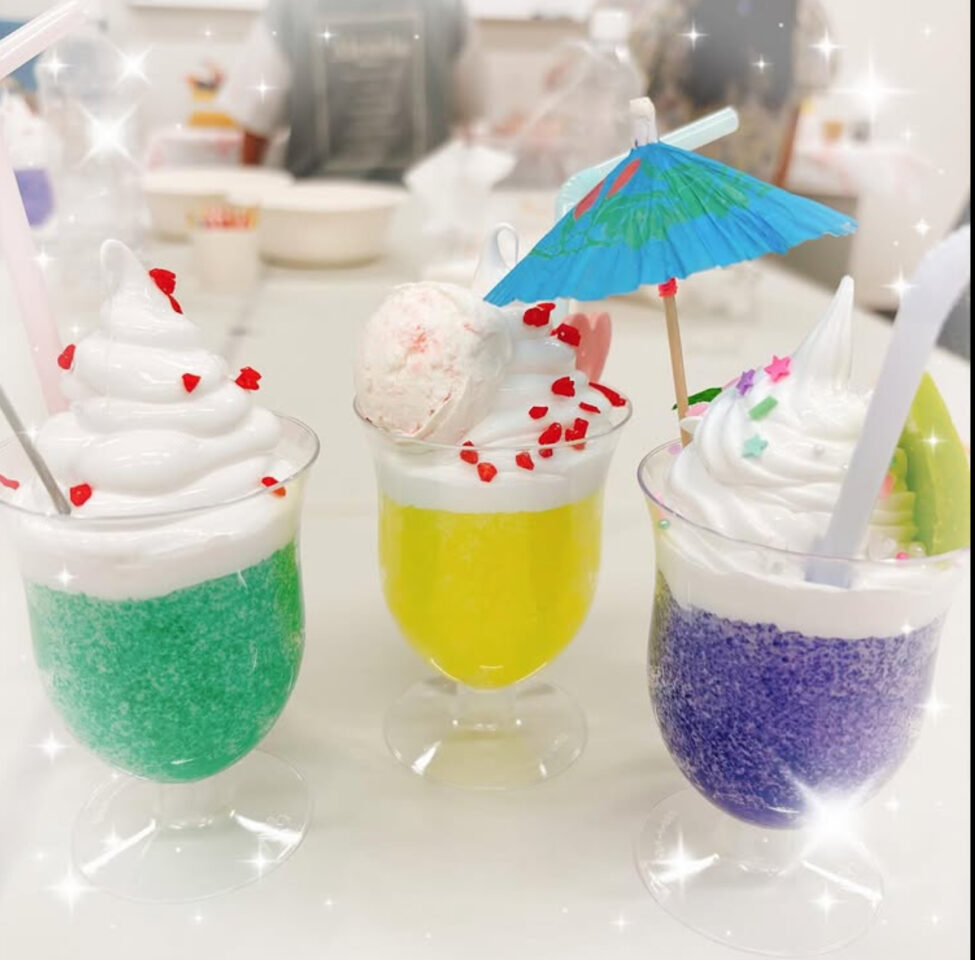 食品サンプル　フロート