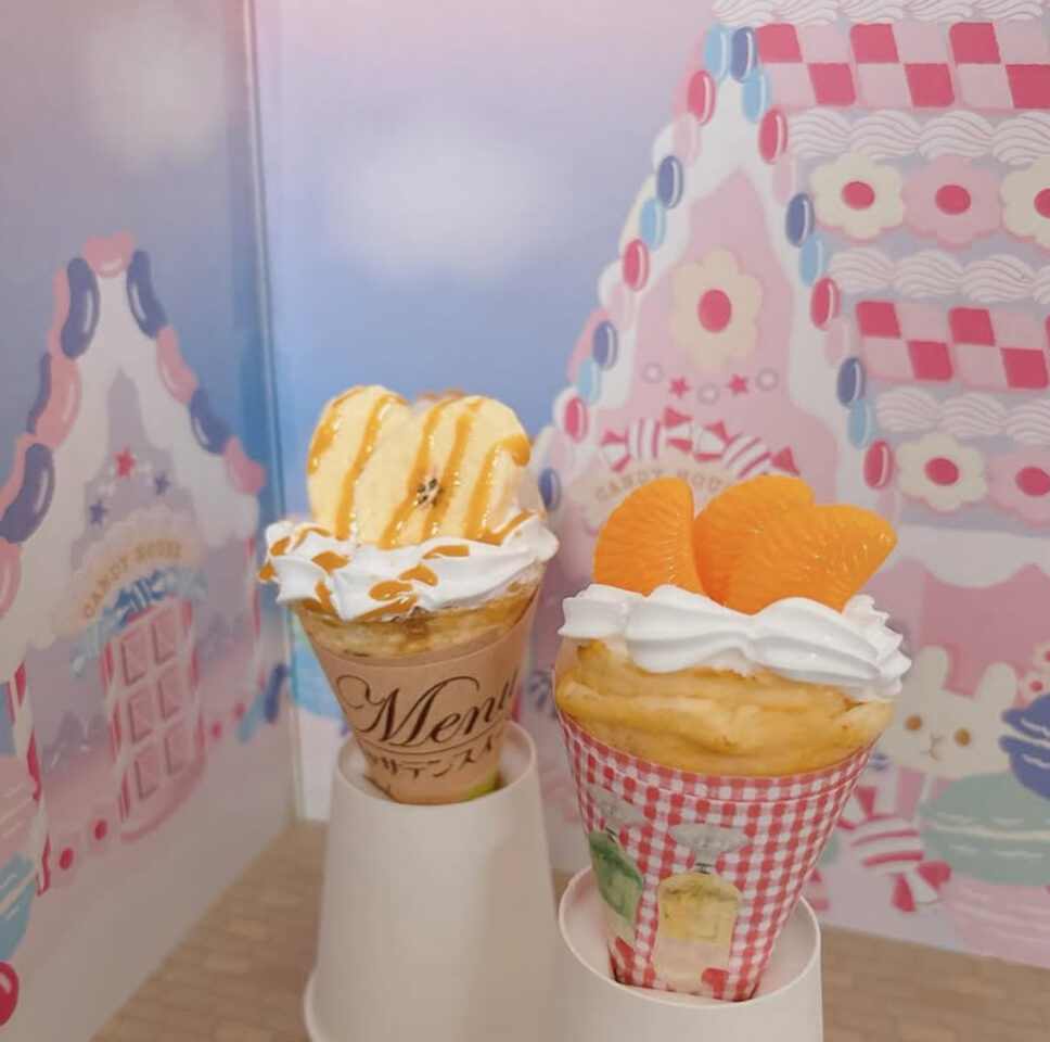 食品サンプル　クレープ