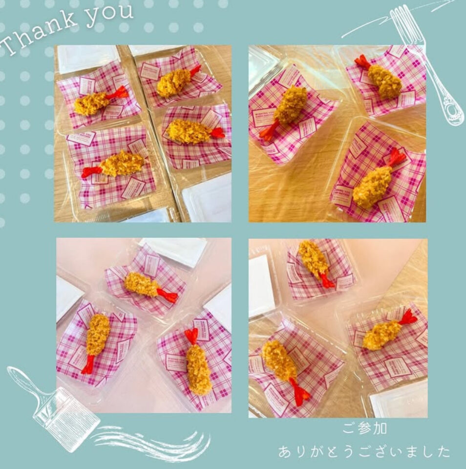 食品サンプル エビフライ