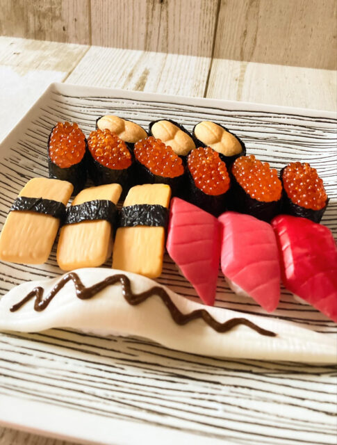 食品サンプル　寿司
