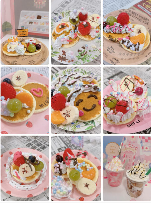 食品サンプル　パンケーキ