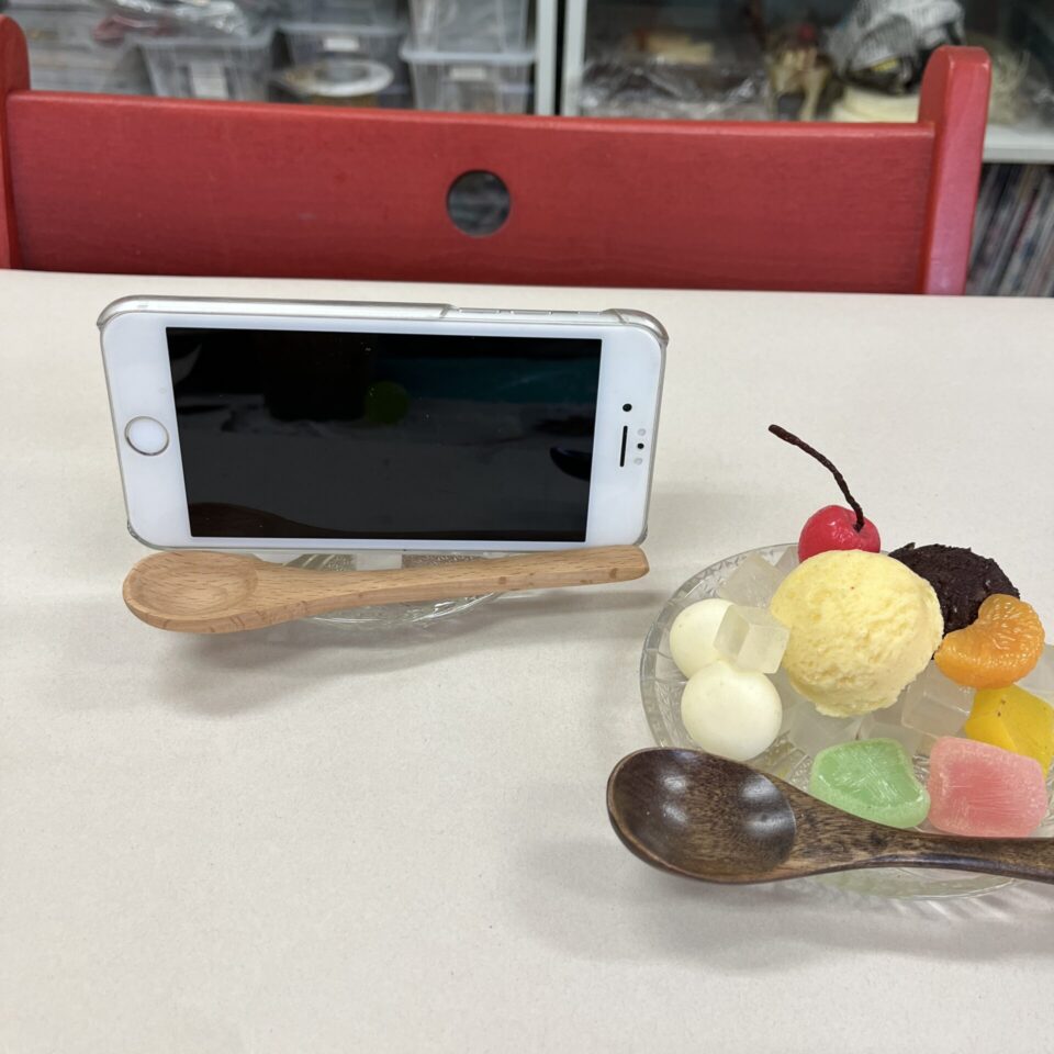 食品サンプル　あんみつ