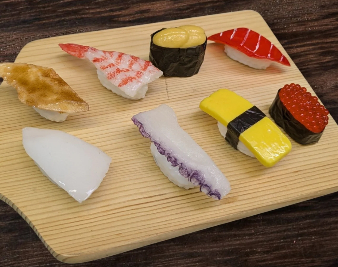 食品サンプル　寿司
