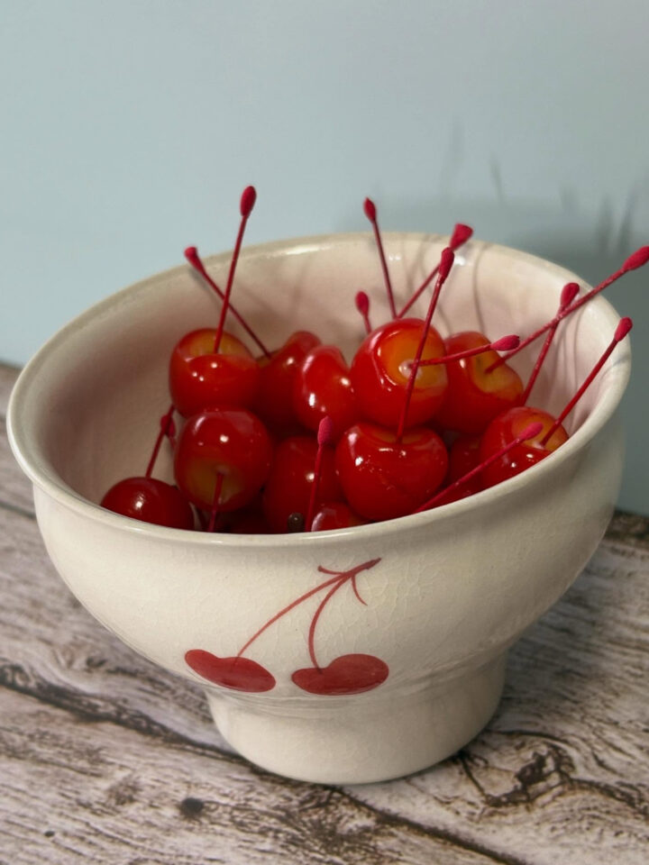 食品サンプル　さくらんぼ