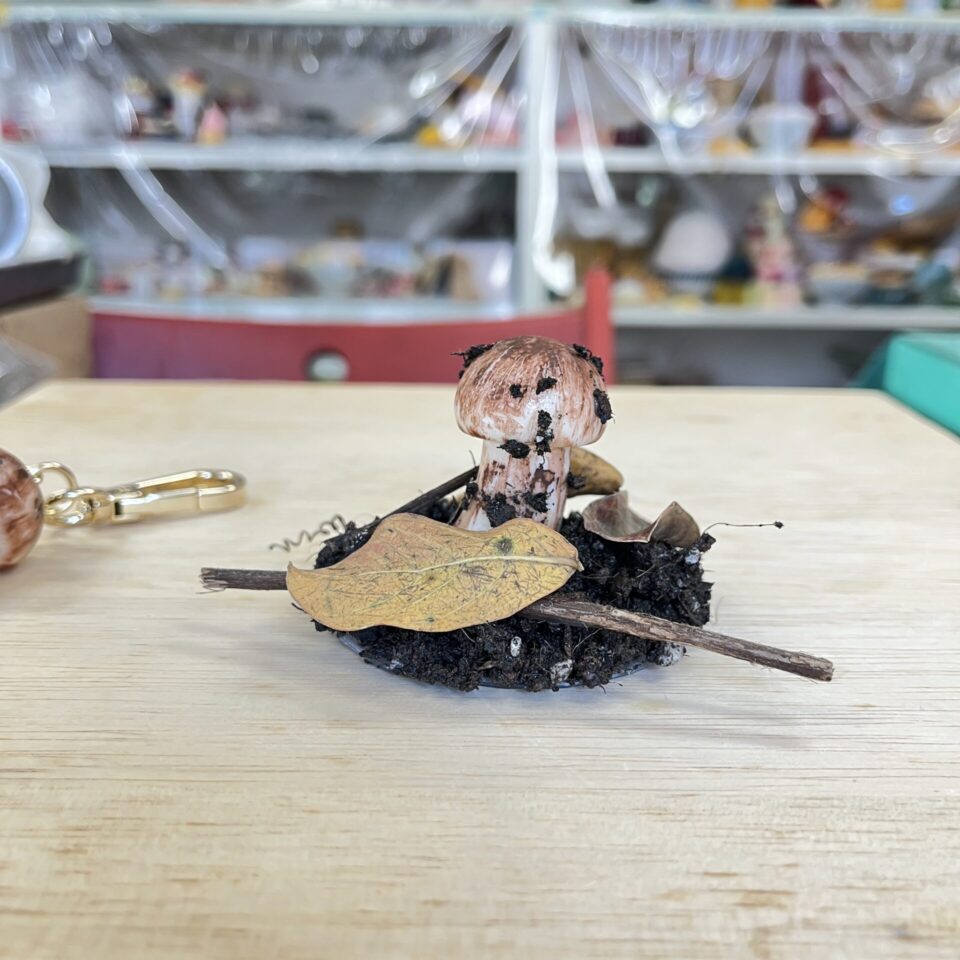 食品サンプル 松茸