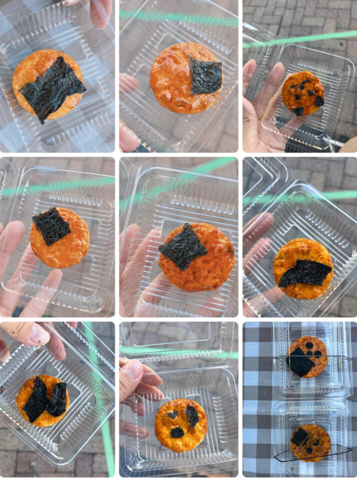 食品サンプル　お煎餅