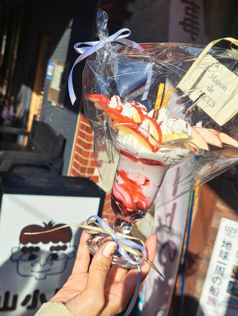 食品サンプル　パフェ