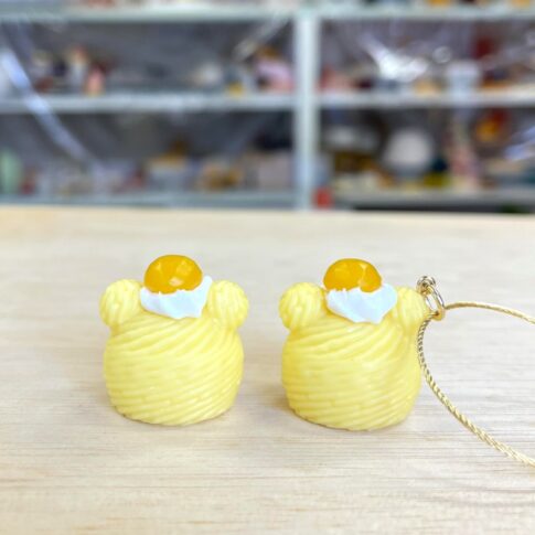 食品サンプル　モンブラン