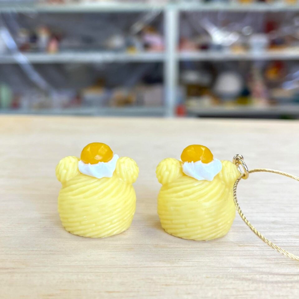 食品サンプル　モンブラン