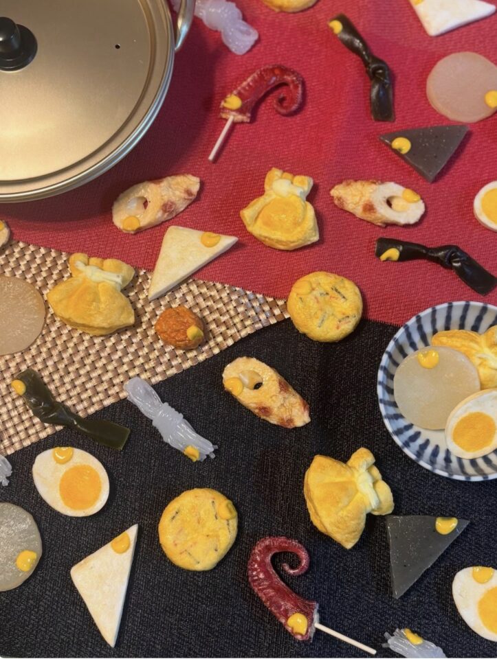 食品サンプル　おでん